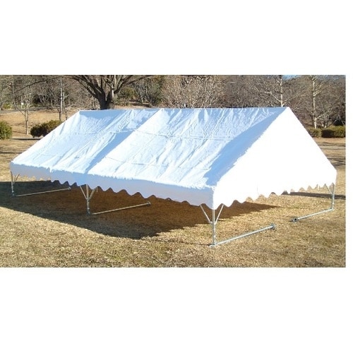 旭 集会用テント 1.0間X1.5間 鉄骨組立方式