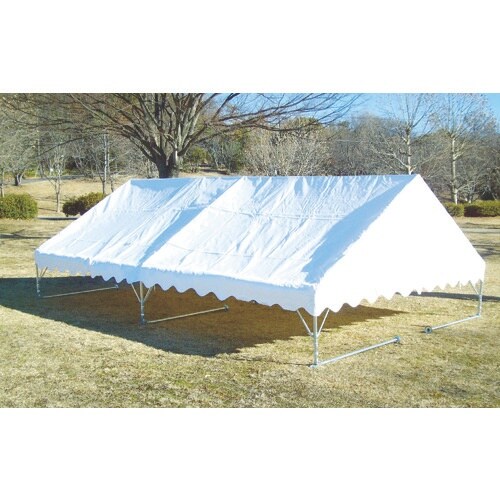 旭 防災用テント 1.0間X1.5間 三方幕付 白