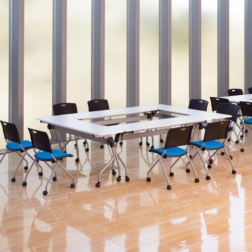 TOKIO ミーティングチェア(スタッキング) 布