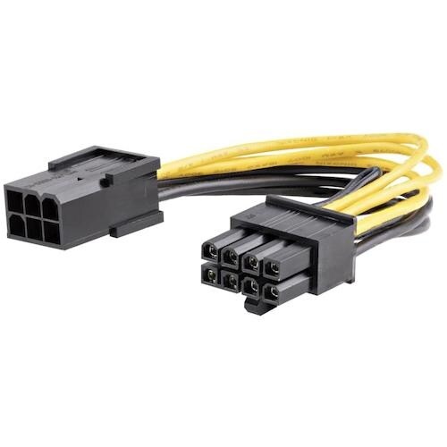 StarTech PC電源ケーブル/PCI Exp