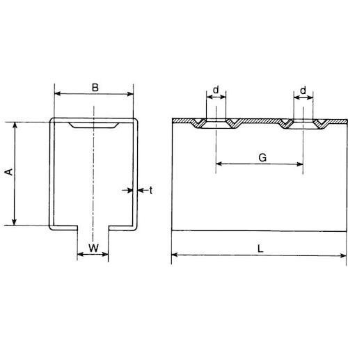 ヤボシ ジョインター付継ボックス受 2号