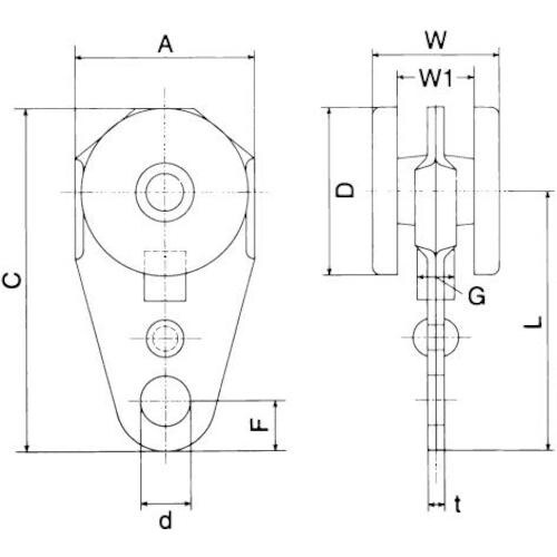 ヤボシ トロリー単車(POM)(スチール製) 2号