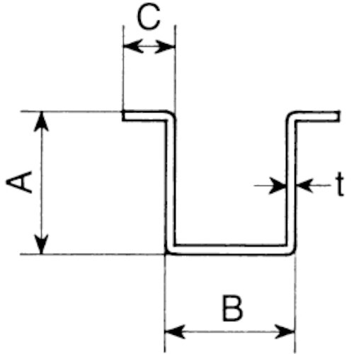 ヤボシ ガイドレール(ステンレス製) 3号/182