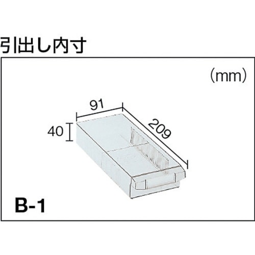 TRUSCO ウォールユニットコンビWUN型パーツ