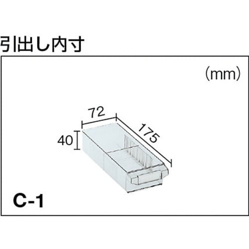 TRUSCO ウォールユニットコンビWUN型パーツ
