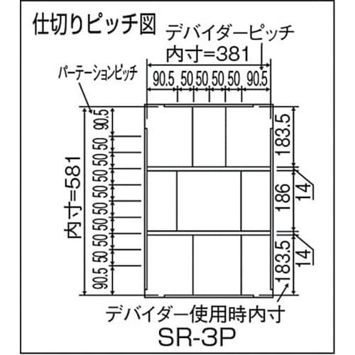 TRUSCO SR型ワゴン 600X400XH79