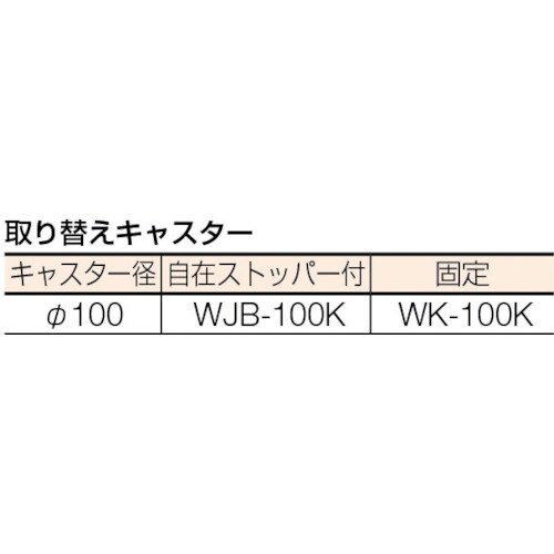 TRUSCO SR型ワゴン 600X400XH79
