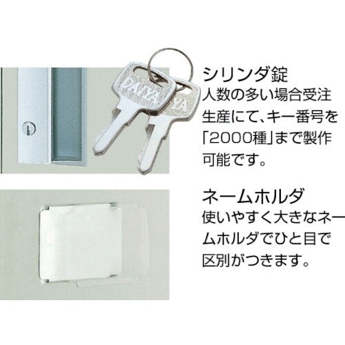 TRUSCO スタンダードロッカー 5人用 111