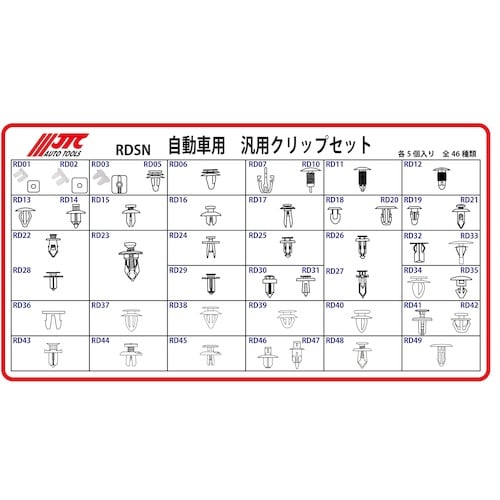 JTC 汎用クリップセット