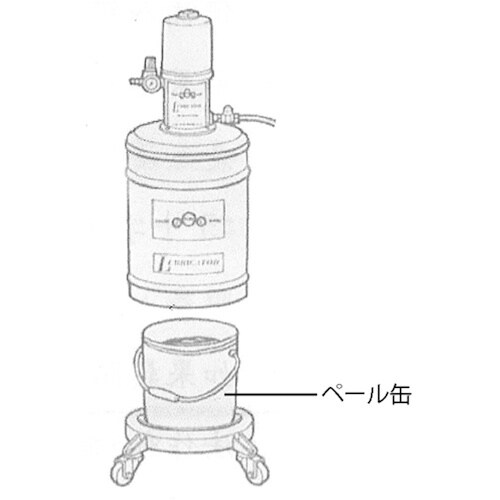 JTC グリースポンプエアー式
