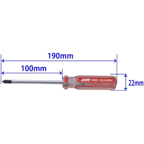 JTC ドライバー S2スチールプラスNO.2X1