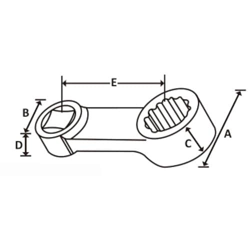 JTC 10PCS ボックスエンドクローフットレン