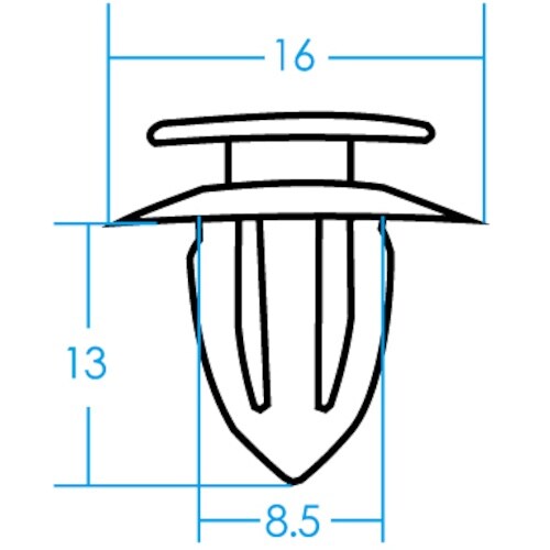 JTC 汎用クリップ(10ケ入り)
