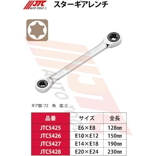 JTC スターギヤレンチ E20XE24