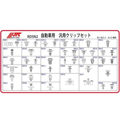 JTC 汎用クリップセット