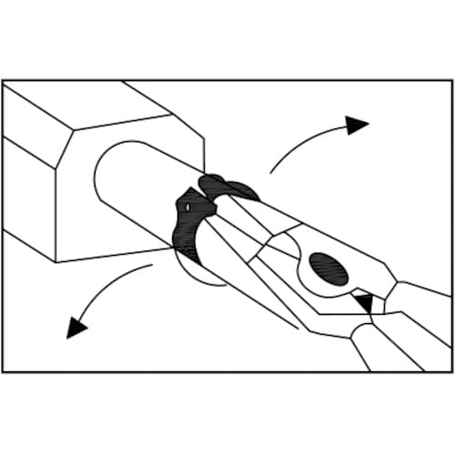 JTC ロングスナップリングプライヤー