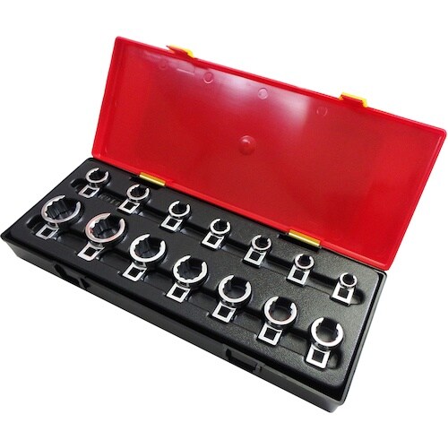JTC 14PCS オフセットクローフットレンチセ
