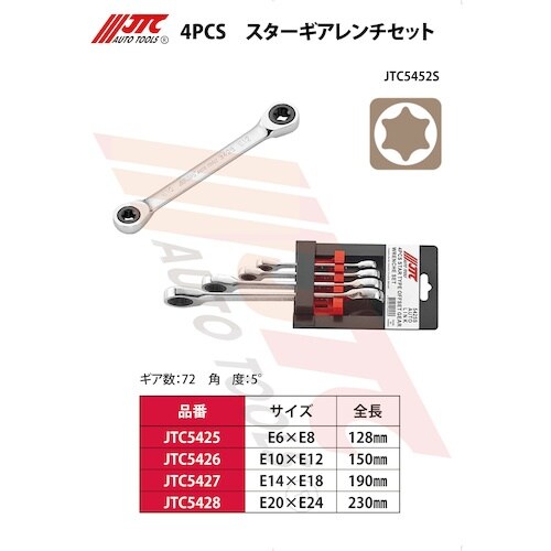 JTC スターギヤレンチセット