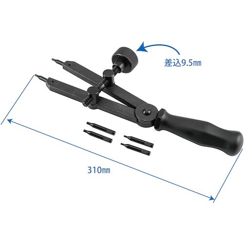 JTC ネジ式スナップリングプライヤー