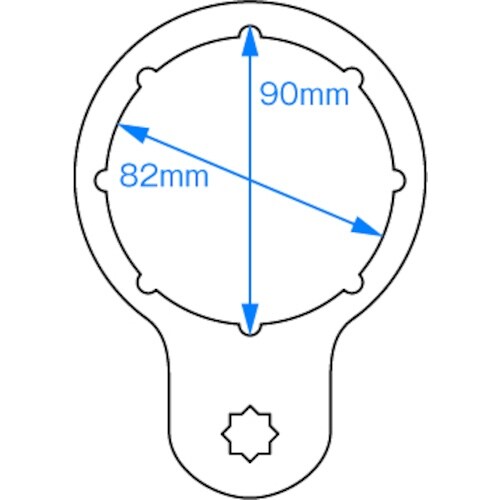 JTC PCVフィルターケースレンチ