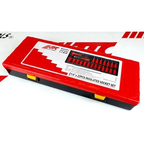 JTC 6.3mm 22PCS 絶縁ソケットセット