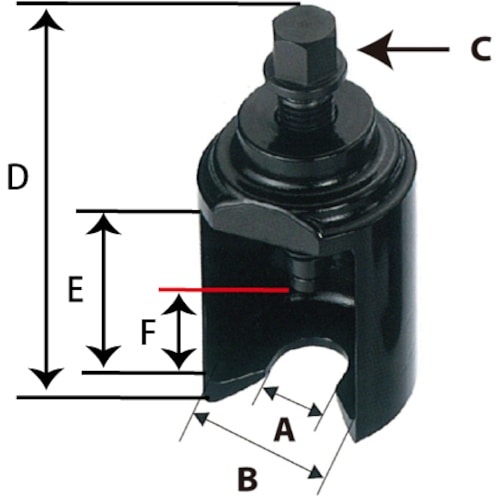JTC ボールジョイントプーラー30mm