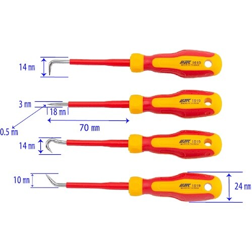 JTC 4PCS 絶縁オイルシールフックセット