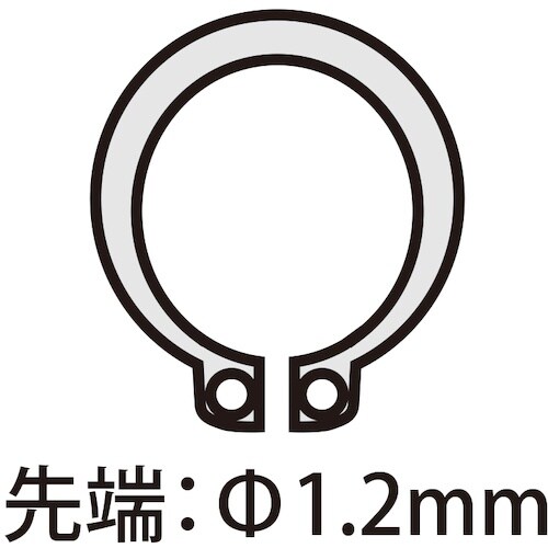 JTC 90°スナップリングプライヤー