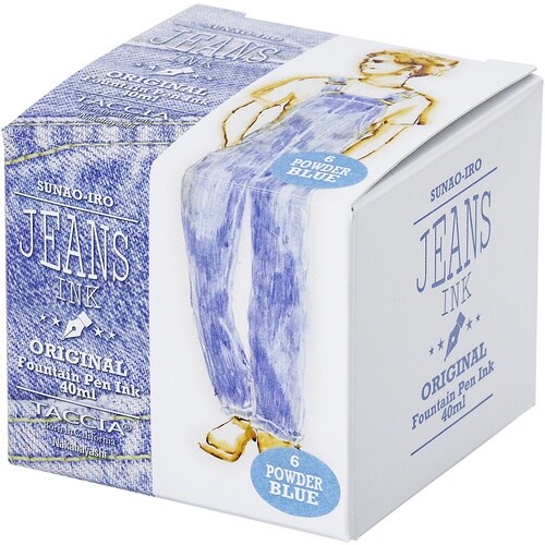 ナカバヤシ すなおいろジーンズインク水性染料40m