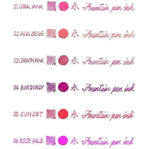 ナカバヤシ リップカラーインク・染料・30ml/サ