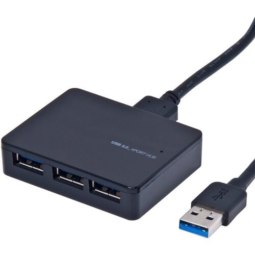 ナカバヤシ USB3.0ハブ/ブラック