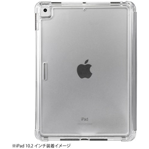 ナカバヤシ iPad10.2衝撃吸収ケース/シルバ