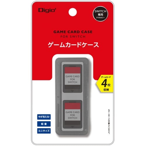 ナカバヤシ SWITCH用ゲームカードケース4枚入