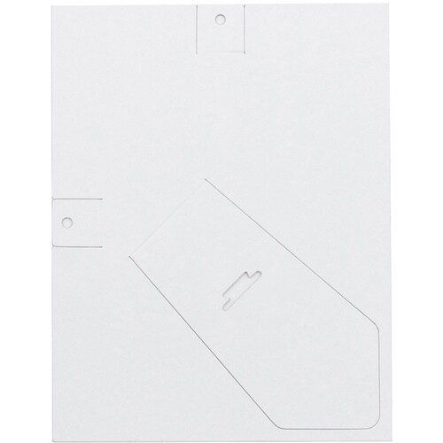 ナカバヤシ カラーVカット台紙2L判/ピンク/V