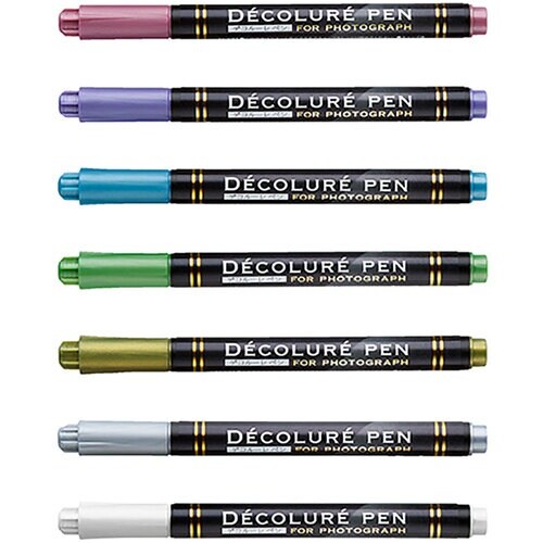 ナカバヤシ デコルーレペン 単品/レッド