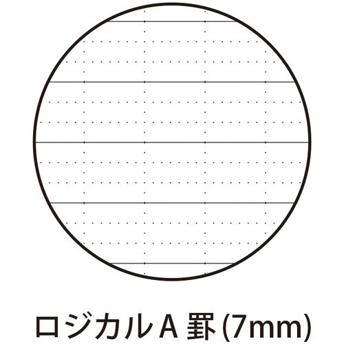 ナカバヤシ ロジカルB5/スタンダード/A罫/5冊