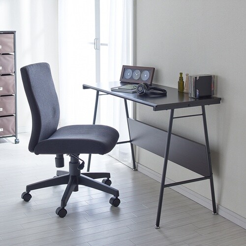 ナカバヤシ シンプルワークデスクW1000ダーク木