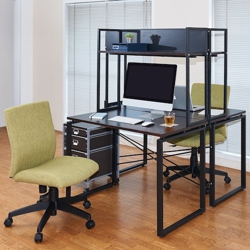 ナカバヤシ スマートワークデスク W1200/ダー