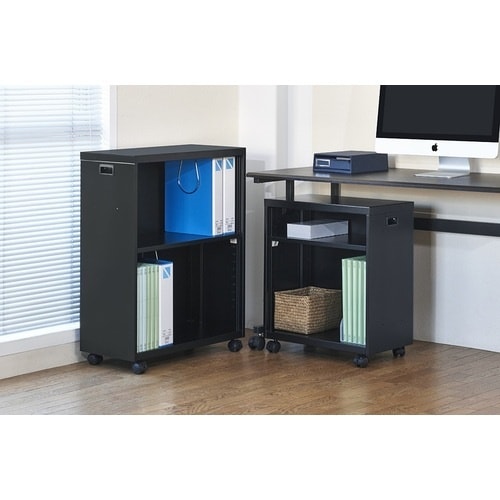 ナカバヤシ デスクターナA4 2段/ブラック