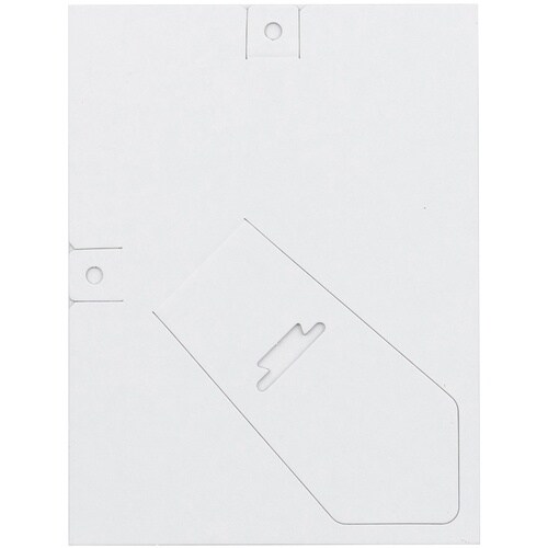 ナカバヤシ カラーVカット台紙L判/ブルー/V