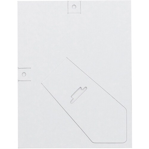 ナカバヤシ カラーVカット台紙A6判/ブラック/V