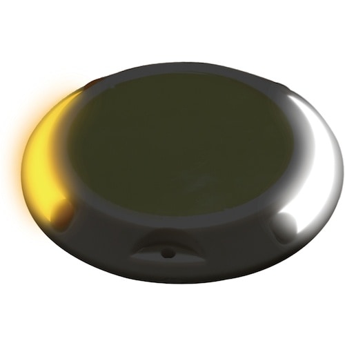 緑十字 超高輝度蓄光・反射縁石鋲 耐荷重1.5t