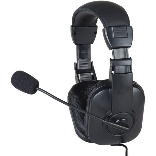 ナカバヤシ 4極ヘッドセット/ブラック