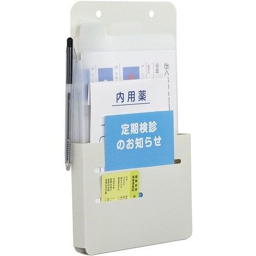 ナカバヤシ けんこう君ホルダー A5/ホワイト