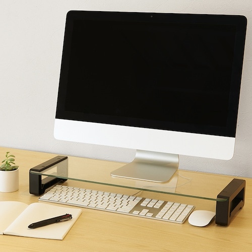 ナカバヤシ ガラスモニタースタンド