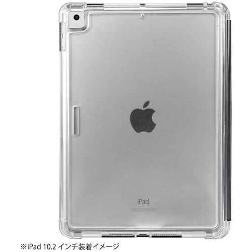 ナカバヤシ iPad10.2衝撃吸収ケース/ブラッ