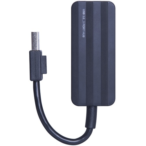 ナカバヤシ 3ポートUSB3.0ハブブラック