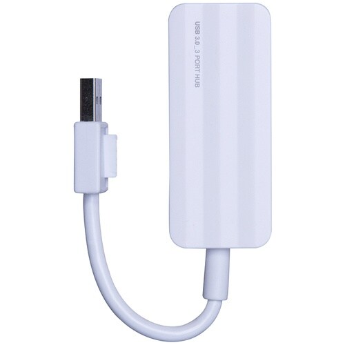 ナカバヤシ 3ポートUSB3.0ハブホワイト