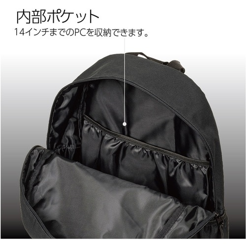 ナカバヤシ キャリングバックパック/ブラック