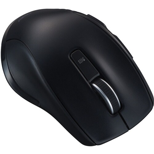 ナカバヤシ 無線静音5ボタンBlueLEDマウス/